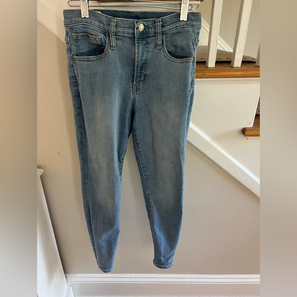 GAP true high rise skinny jeans size 27P